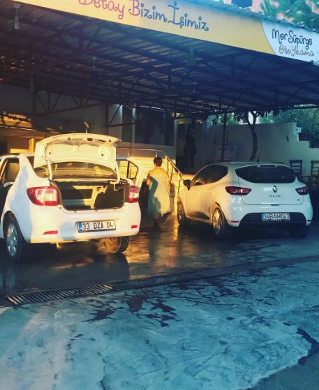 Mor Süpürge Oto Yıkama Açılışı ve Ekip
